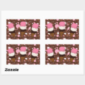 Stickers met de titel Neapolitan Ice Cream Trio 1- (Vel)