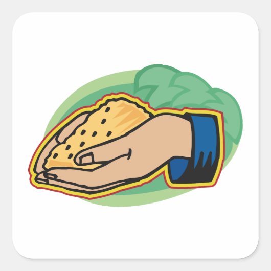 Stickers met draagtang (Voorkant)