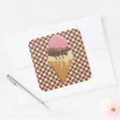 Stickers met drievoudig-ophopend-ijskloon (Envelop)