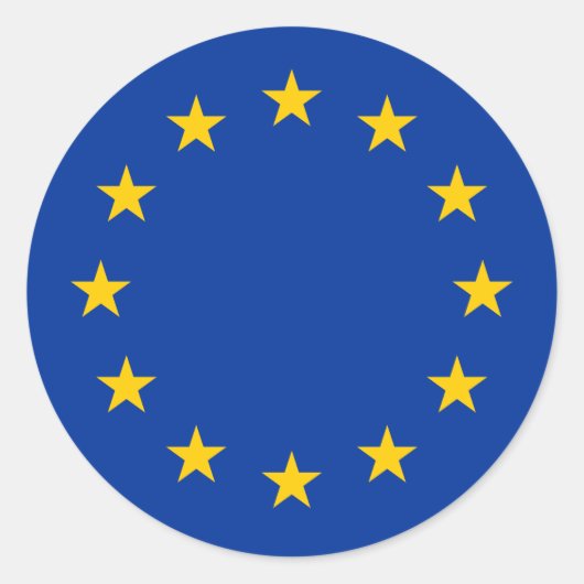 Stickers met EU-vlag EU | Europa (Voorkant)