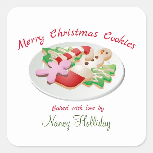 Stickers met feestdagen met feestdagen met prettig (Voorkant)