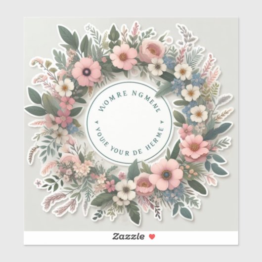 stickers met gepersonaliseerde tekst zoals namen o (Vel)