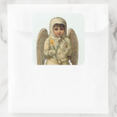 stickers met kerstangel voor de snijkunst (Tas)