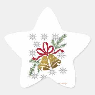 Stickers met kerstcadeaus