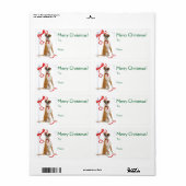 Stickers met kerstcadeaus voor Boxer (Full Sheet)