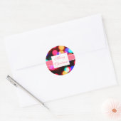 Stickers met kerstlampjes (Envelop)