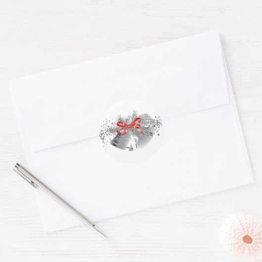 Stickers met kersttanden (Envelop)