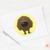 Stickers met labrador Retriever (Envelop)