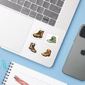 "stickers met permanente schoen" "stickers voor sc sticker (Laptop met iPhone)