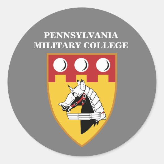 Stickers met PMC Seal Logo ('67-'72) (Voorkant)