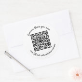 Stickers met QR-code (Envelop)
