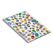 Stickers met streepjescode produceren notitieboek (Rechterzijde)