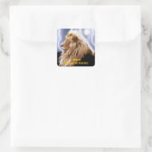 Stickers met uitsterven bedreigde diersoorten (Tas)