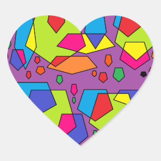 Stickers met veelkleurige motieven