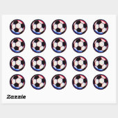 Stickers met Voetbal (Vel)