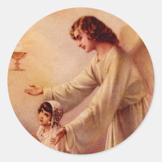 Stickers: Mijn hart neemt je waar Ronde Sticker (Voorkant)