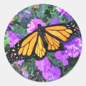 Stickers Monarch & Asters (Voorkant)