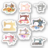 Stickers naaimachines (Voorkant)