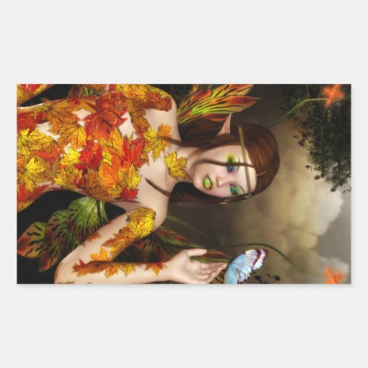 Stickers najaar fae Rectangle (Voorkant)