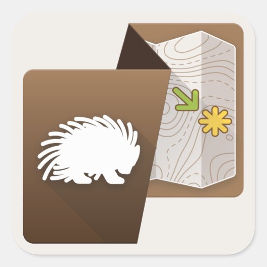 Stickers - Nationaal park Chimani Acadia (Voorkant)