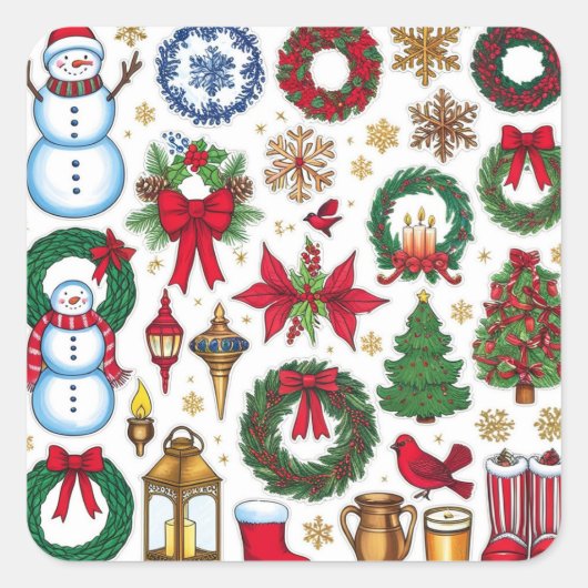 stickers noel (Voorkant)
