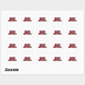 Stickers om de schrijver niet te storen (Vel)