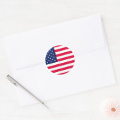 STICKERS onder Amerikaanse vlag (Envelop)