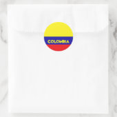 Stickers onder Colombiaanse vlag (Tas)