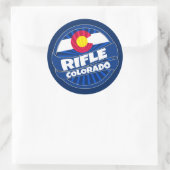 Stickers onder de vlag van Rifle Colorado (Tas)