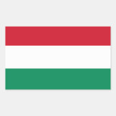 Stickers onder Hongaarse vlag* (Voorkant)