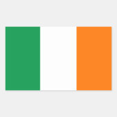 Stickers onder Ierse vlag (Voorkant)