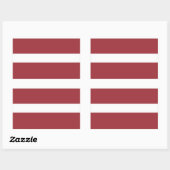 Stickers onder Letse vlag* (Vel)
