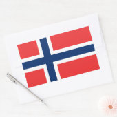 Stickers onder Noorse vlag* (Envelop)