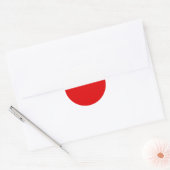 Stickers onder Poolse vlag (Envelop)