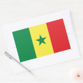 Stickers onder Senegalese vlag (Envelop)