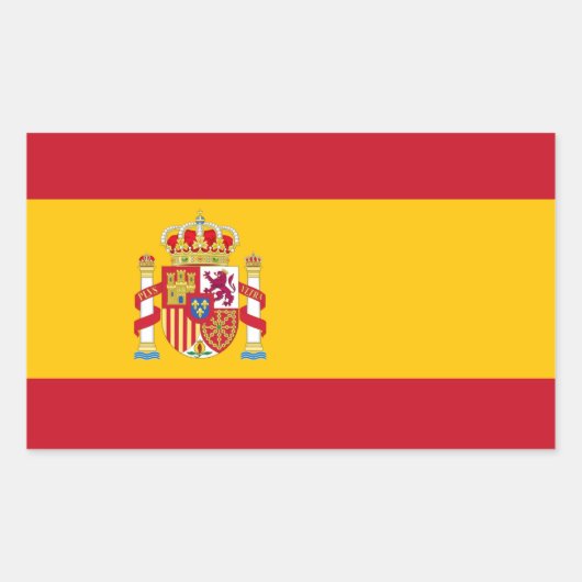 Stickers onder Spaanse vlag (Voorkant)