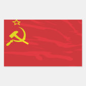 STICKERS onder USSR-vlag (Voorkant)