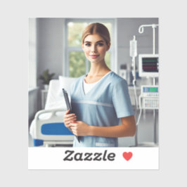 Stickers ontworpen verpleegdag