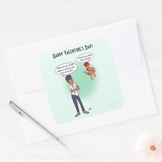 Stickers op het aardekware (Envelop)