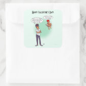 Stickers op het aardekware (Tas)