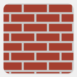 Stickers op het knelpunt (Brick Red & Grey)