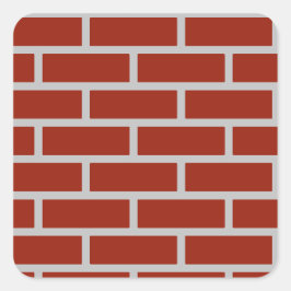 Stickers op het knelpunt (Brick Red & Grey)