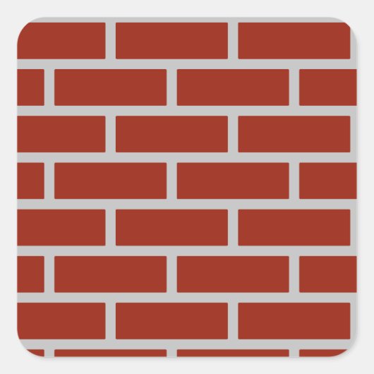 Stickers op het knelpunt (Brick Red & Grey) (Voorkant)