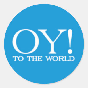 Stickers - Oy! aan de wereld