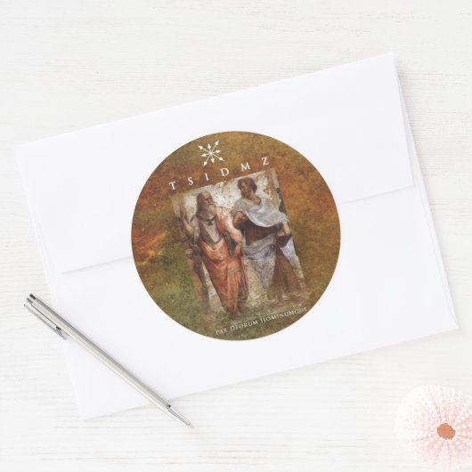 Stickers "Pax Deorum Hominumque" (Envelop)