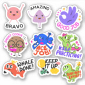 Stickers personnalisés en vinyle découpés sur mesu (Voorkant)