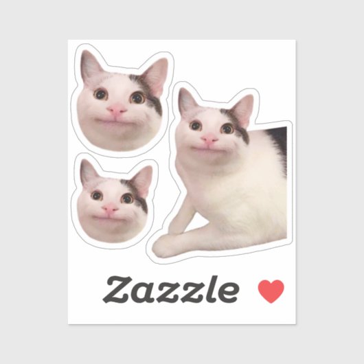 Stickers Polite Cat Meme (Vel)