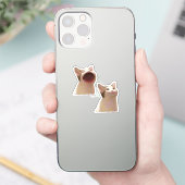 Stickers Pop Cat Meme (Telefoon)