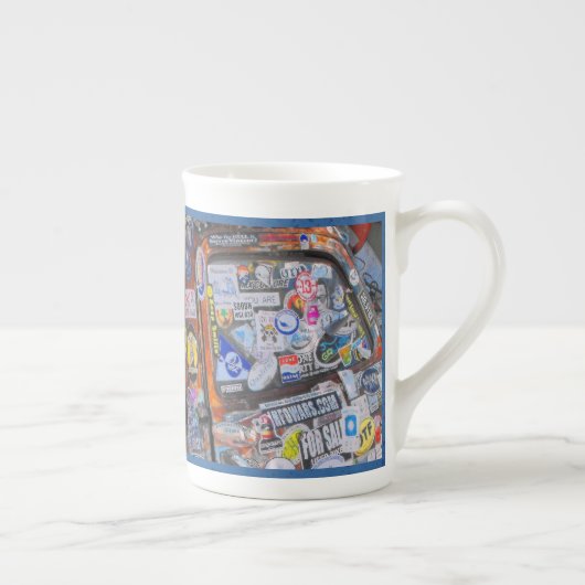 Stickers Porselein Kop (Rechts)