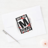 Stickers - Rated M for Messy (Envelop)